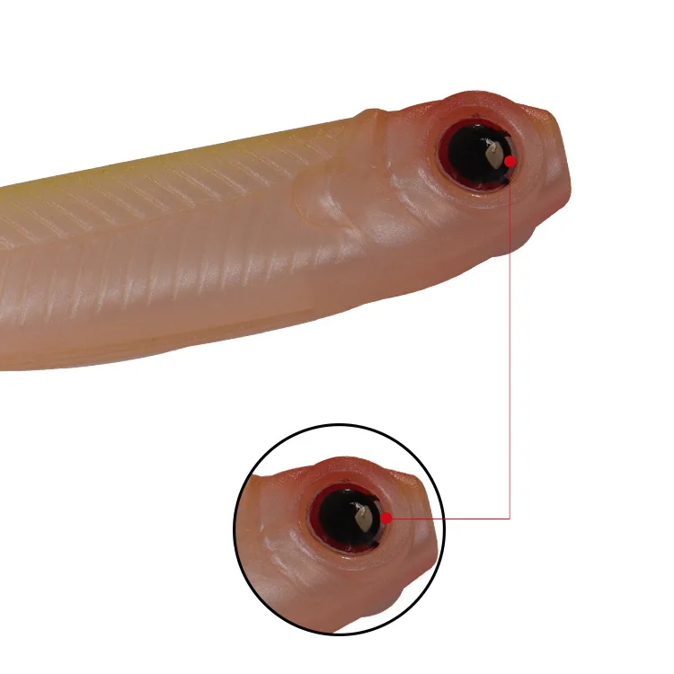 Stainless Steel Catfish Fishing Bait 4 3D ABS Pencil Lure - view 8
