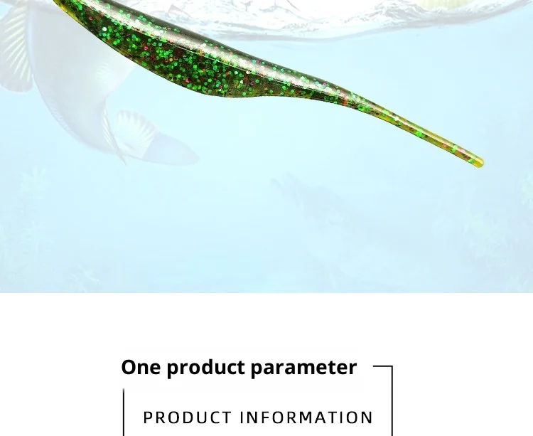 2025 Soft Plastic Lure for Bass 、 130 mm - Pencil Lure by Cheery