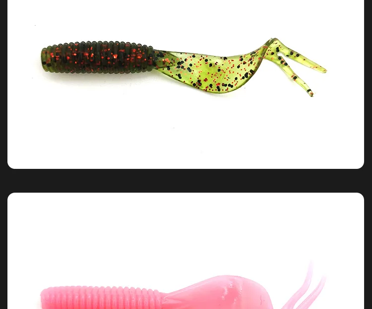 Fishing Bait 、 Curly Tail 、 Stainless Steel Artificial Bass ABS Pencil Lure - view 16