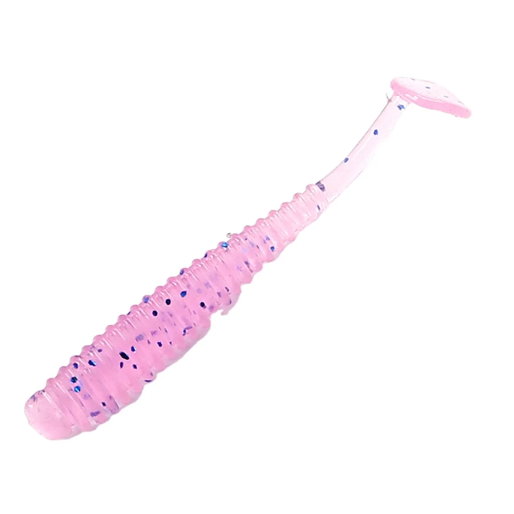 Lure T-Tail Stainless Steel Soft Fishing Bait 03g Worm ABS Pencil Lure - view 9