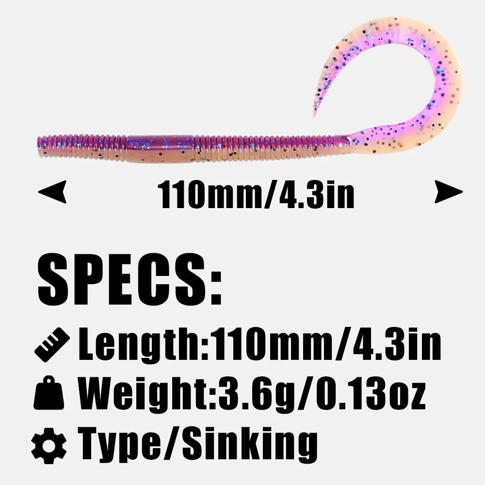 Stainless Steel Soft Plastic Lure Bass 5 ABS Pencil Lure - view 16