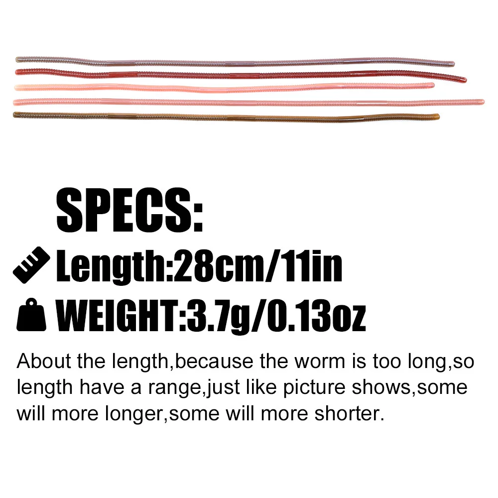 LURE Stainless Steel 6 Fishing Bait Soft 28 cm Slow Sinking ABS Pencil Lure - view 13