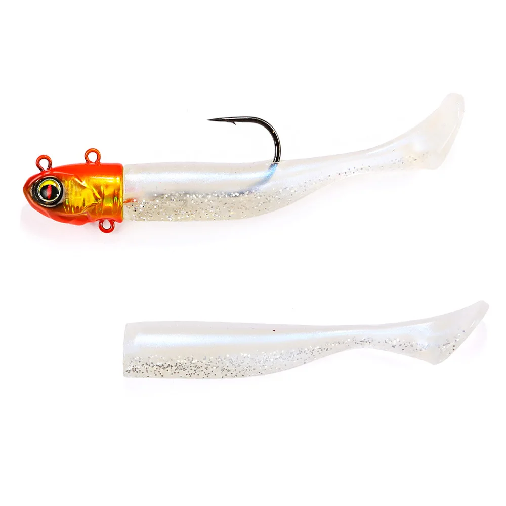 Lead Sea Fishing +T Soft Lure Set Worm for Bass ABS Pencil Lure - view 4