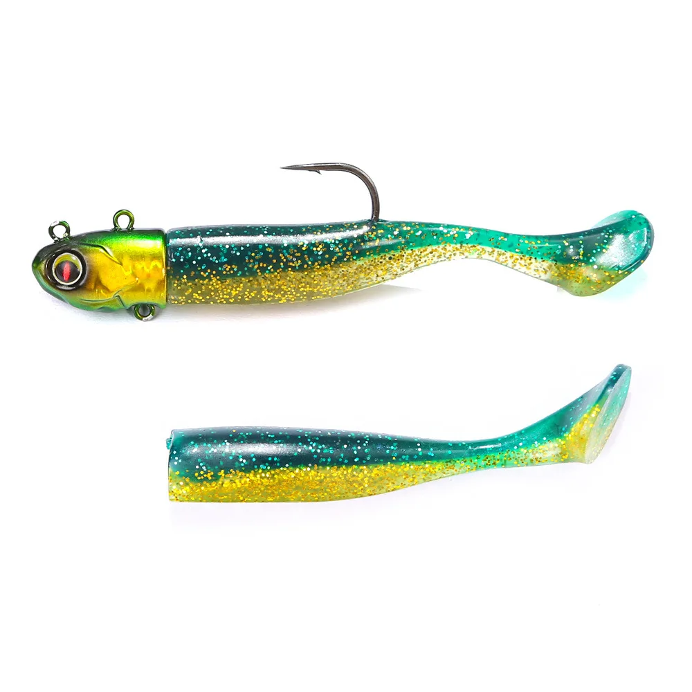 Lead Sea Fishing +T Soft Lure Set Worm for Bass ABS Pencil Lure - view 6