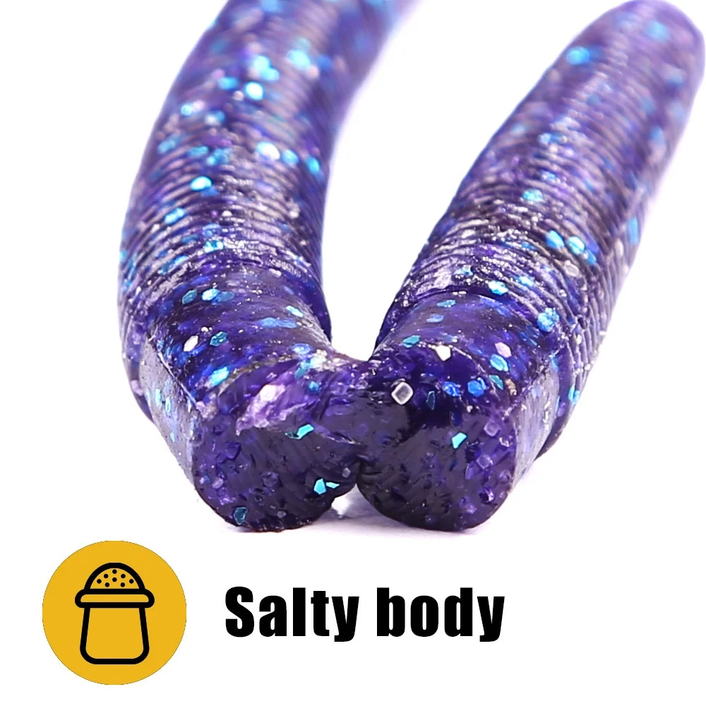 Stick Bait Soft Lure Set 40 Stainless Steel Artificial Worm ABS Pencil Lure - view 10