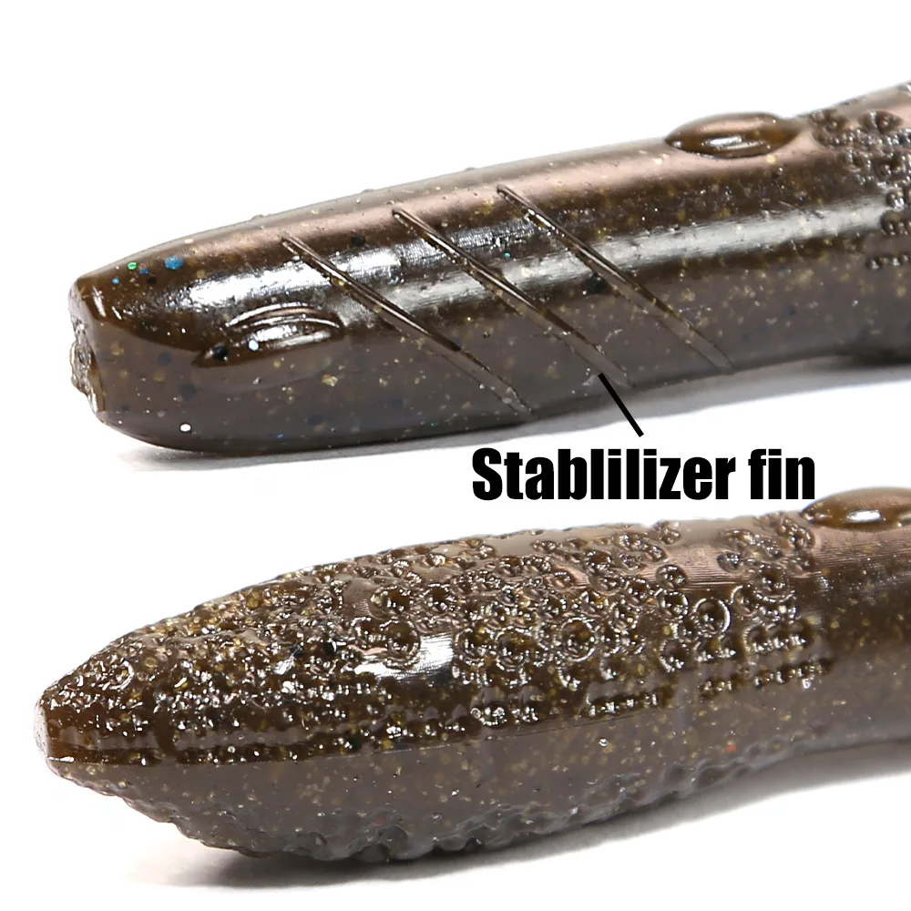 Soft Lure 63cm 8cm Bass Slow Sinking Worm ABS Pencil Lure - view 1