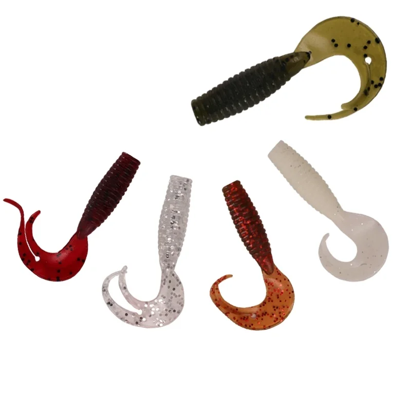 Soft Lure Artificial Fishing Bait Bass Stainless Steel