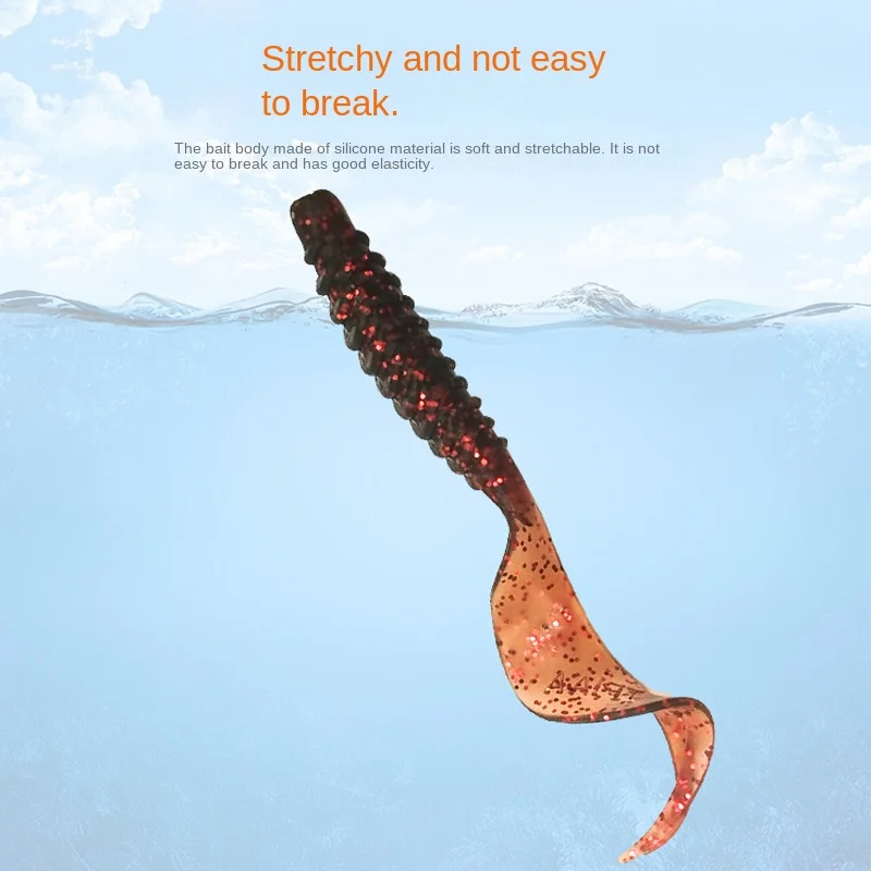 Stainless Steel Shrimp Soft Lure Artificial Fishing Bait 80 mm /3 ABS Pencil Lure - view 9