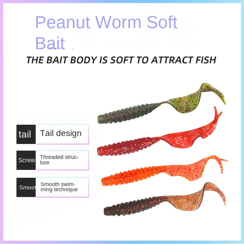 Stainless Steel Shrimp Soft Lure Artificial Fishing Bait 80 mm /3 ABS Pencil Lure - view 11
