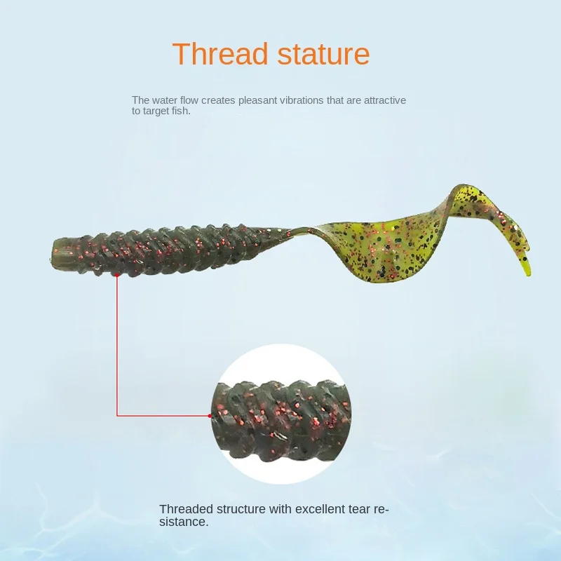 Stainless Steel Shrimp Soft Lure Artificial Fishing Bait 80 mm /3 ABS Pencil Lure - view 12