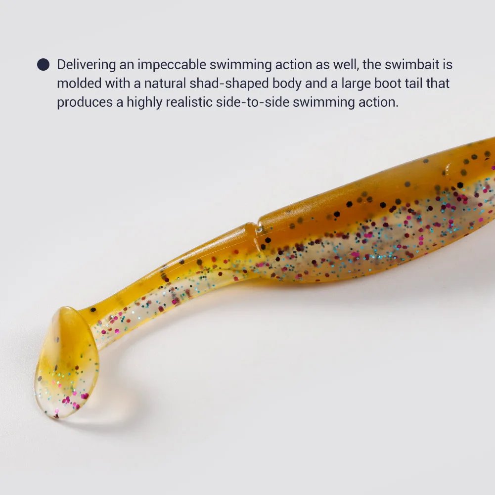 PVC Sinking Sea Fishing Bait Pike Bass Soft Plastic ABS Pencil Lure - view 13
