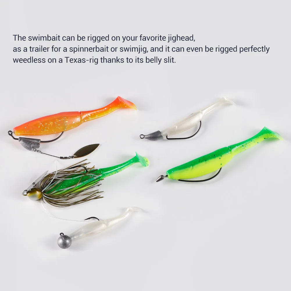 PVC Sinking Sea Fishing Bait Pike Bass Soft Plastic ABS Pencil Lure - view 15