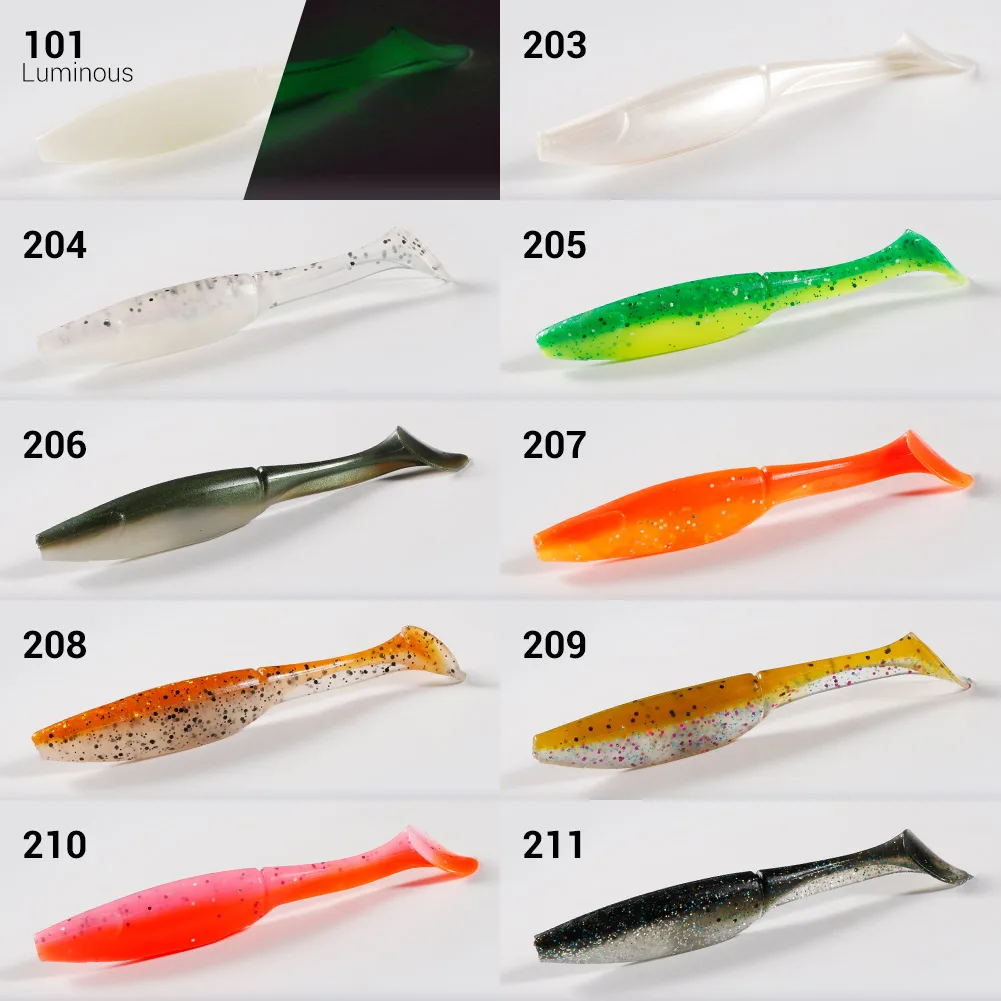 PVC Sinking Sea Fishing Bait Pike Bass Soft Plastic ABS Pencil Lure - view 16