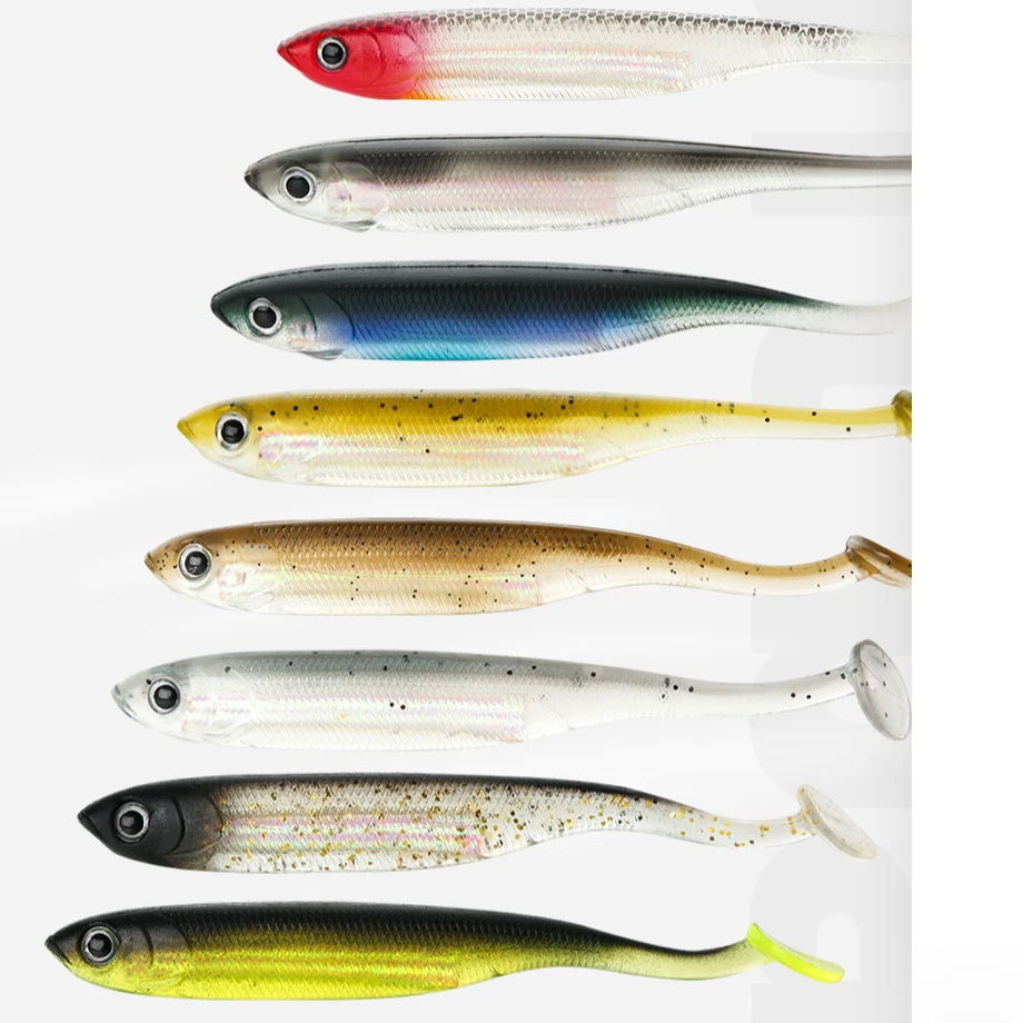 Paddle Tail Plastic Shad Soft Fishing Soft Lure