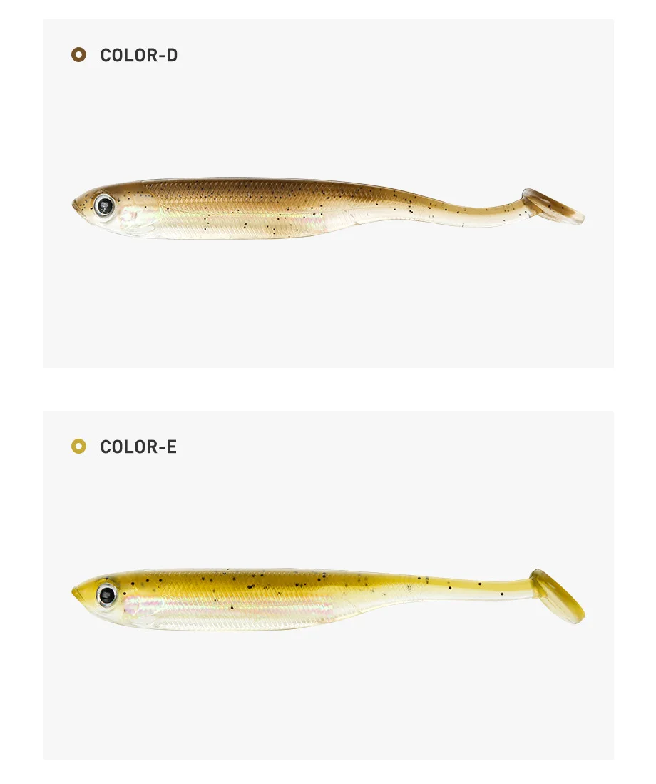 Paddle Tail Plastic Shad Soft Fishing Soft Lure ABS Pencil Lure - view 15