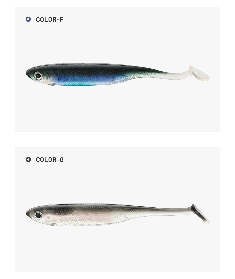 Paddle Tail Plastic Shad Soft Fishing Soft Lure ABS Pencil Lure - view 16