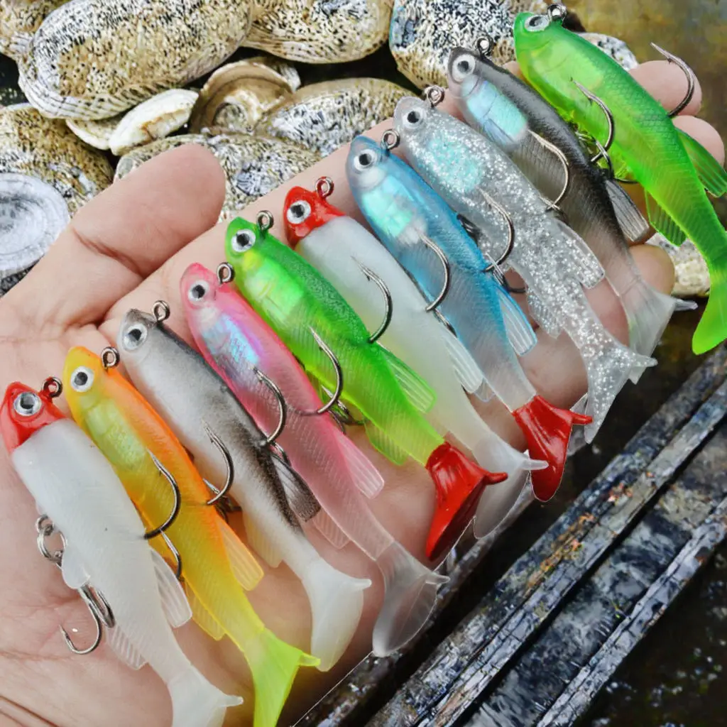 CHEERY Black Minnow 8cm/2.8in 14g Soft Fishing Bait ABS ABS Pencil Lure - view 11