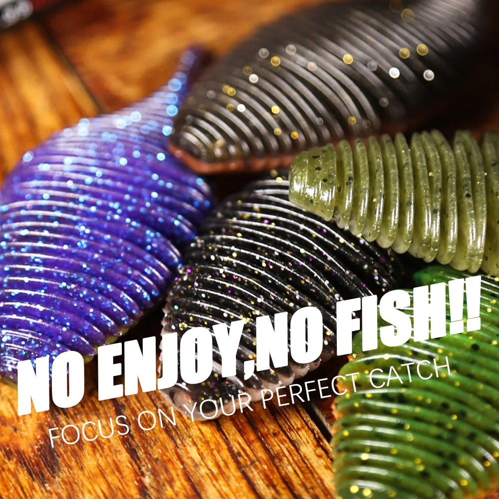 LURE FISHING Stainless Steel Shrimp Soft Plastic 75mm/100mm 2, 4