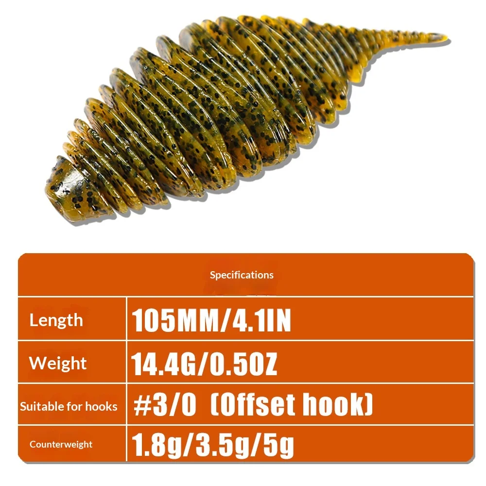 LURE FISHING Stainless Steel Shrimp Soft Plastic 75mm/100mm 2, 4 ABS Pencil Lure - view 4