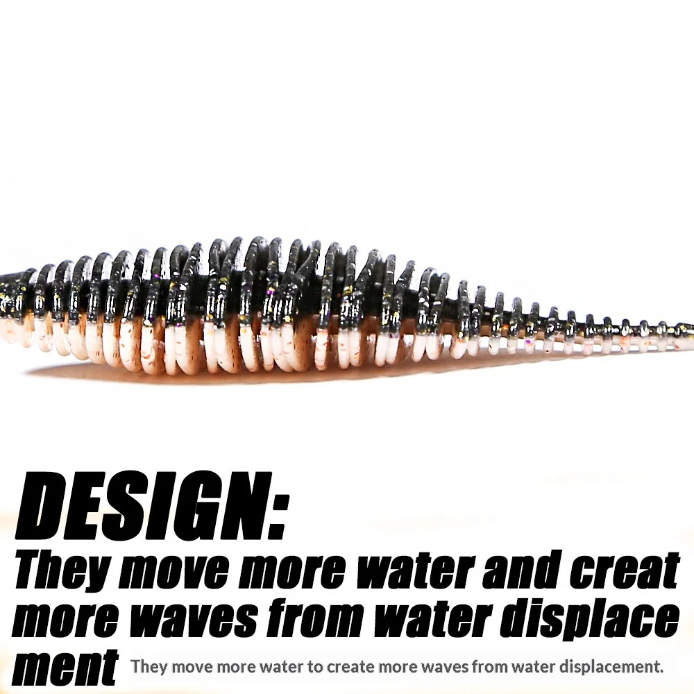 LURE FISHING Stainless Steel Shrimp Soft Plastic 75mm/100mm 2, 4 ABS Pencil Lure - view 9