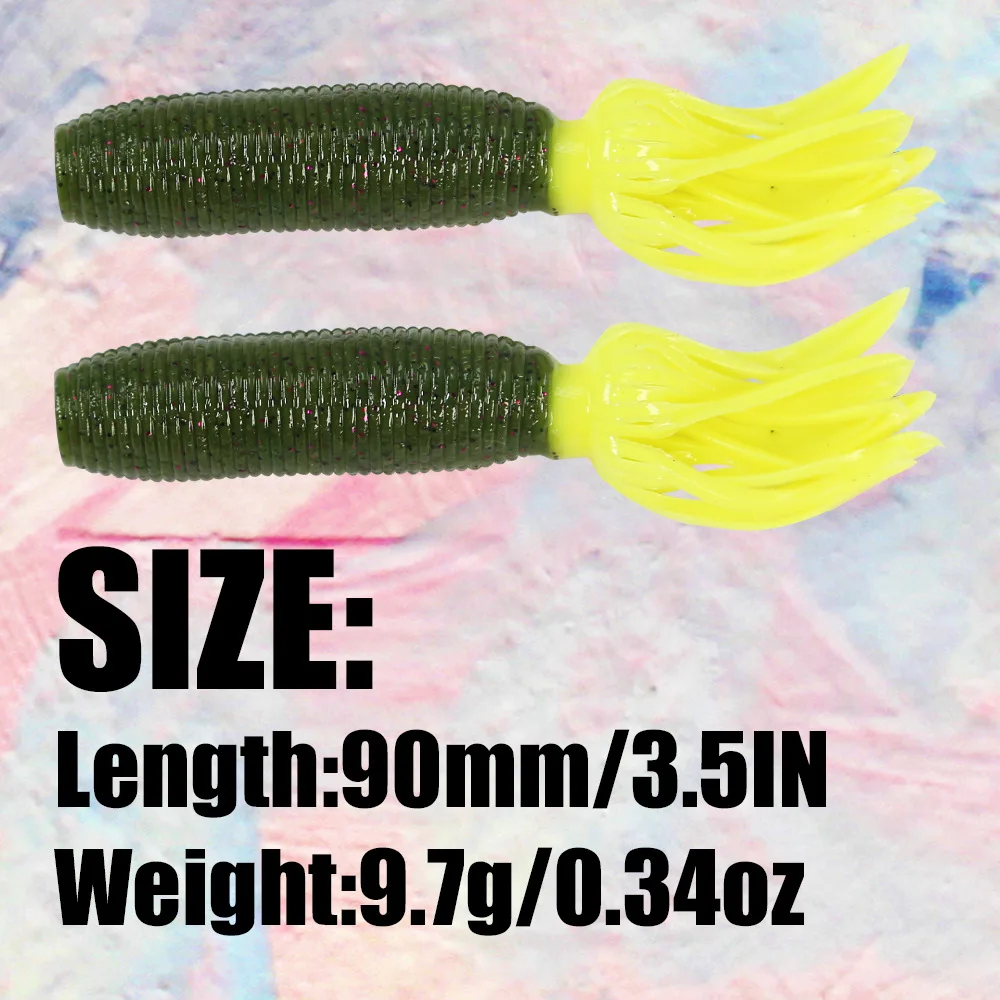Soft Lure Shrimp Worm Stainless Steel ABS Pencil Lure - view 7