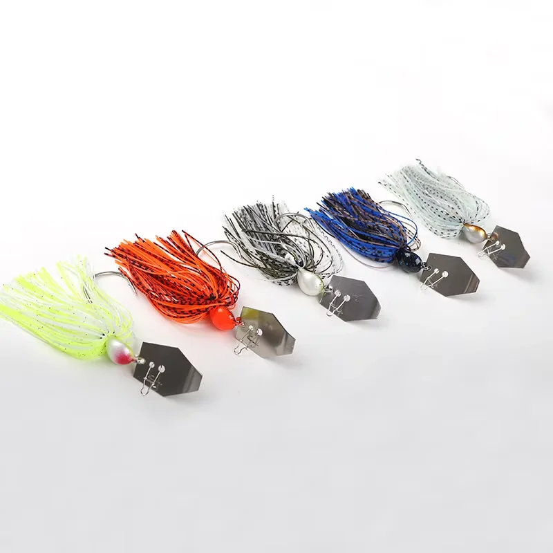 CHEERY Rubber Fishing Bait Buzzbait Chatter Blade Jigs Lures ABS Pencil Lure - view 5