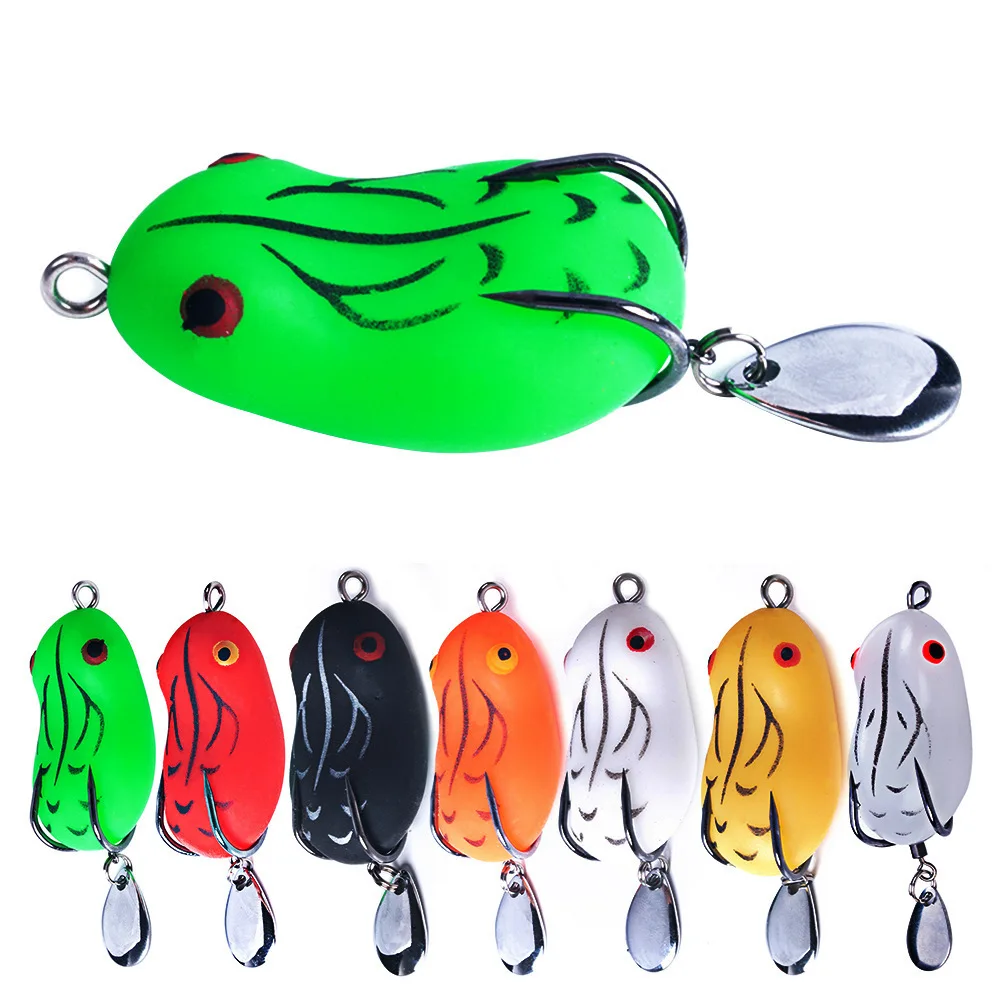 Frog Lure Fishing Bait Set Soft Plastic ABS Pencil Lure - view 5