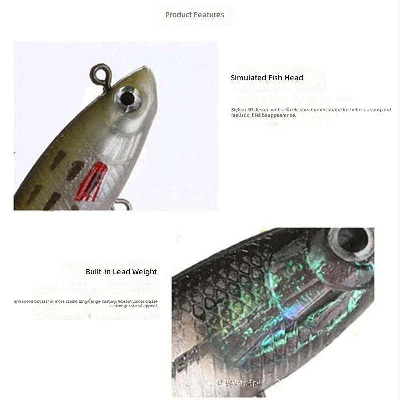 CHEERTY Carp Fishing Bait 9 cm 14 g Silicone Soft Lure T Minnow ABS Pencil Lure - view 9