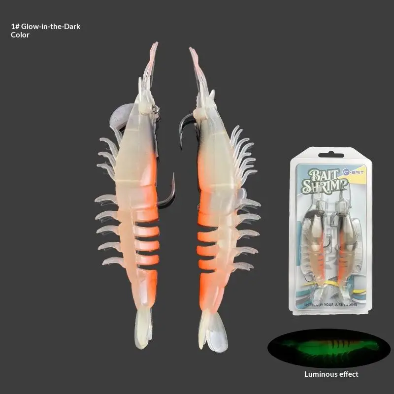 10.5g 14g 18.5g Shrimp Fishing Bait, for Saltwater Fish Bass, ABS Pencil Lure - view 4