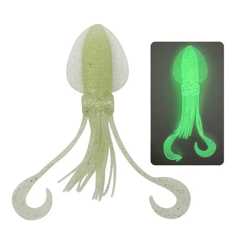 CHEERY 12cm 15cm 18cm PVC Luminous Squid Fishing Bait Tuna Sea ABS Pencil Lure - view 11