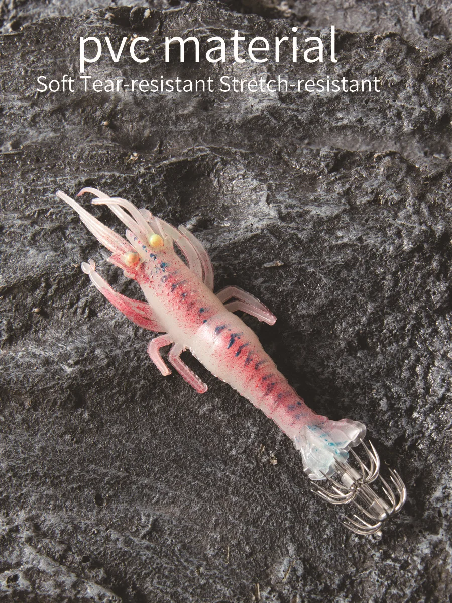 CHEERY 9.5g ABS Soft Shrimp Squid Saltwater Luminous Fishing Bait ABS Pencil Lure - view 15