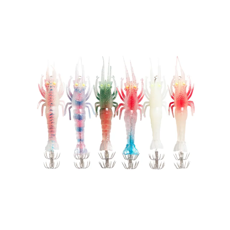 CHEERY 9.5g ABS Soft Shrimp Squid Saltwater Luminous Fishing Bait ABS Pencil Lure - view 2