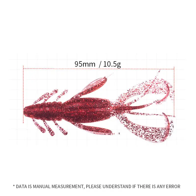 CHEERY 10 cm /10.5 g 9 PVC Soft Lure Fishing Bait for Bass ABS Pencil Lure - view 10