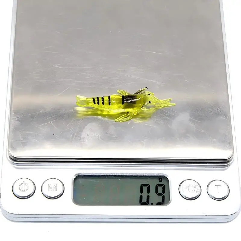 CHEERY 10 / T-BAIT SS-2 Luminous Soft Shrimp Artificial Fishing ABS Pencil Lure - view 2