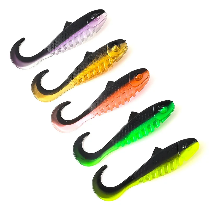 CHEERY 5.5cm 2g Drop Shot Plastic Fishing Bait PVC Artificial Bass ABS Pencil Lure - view 1