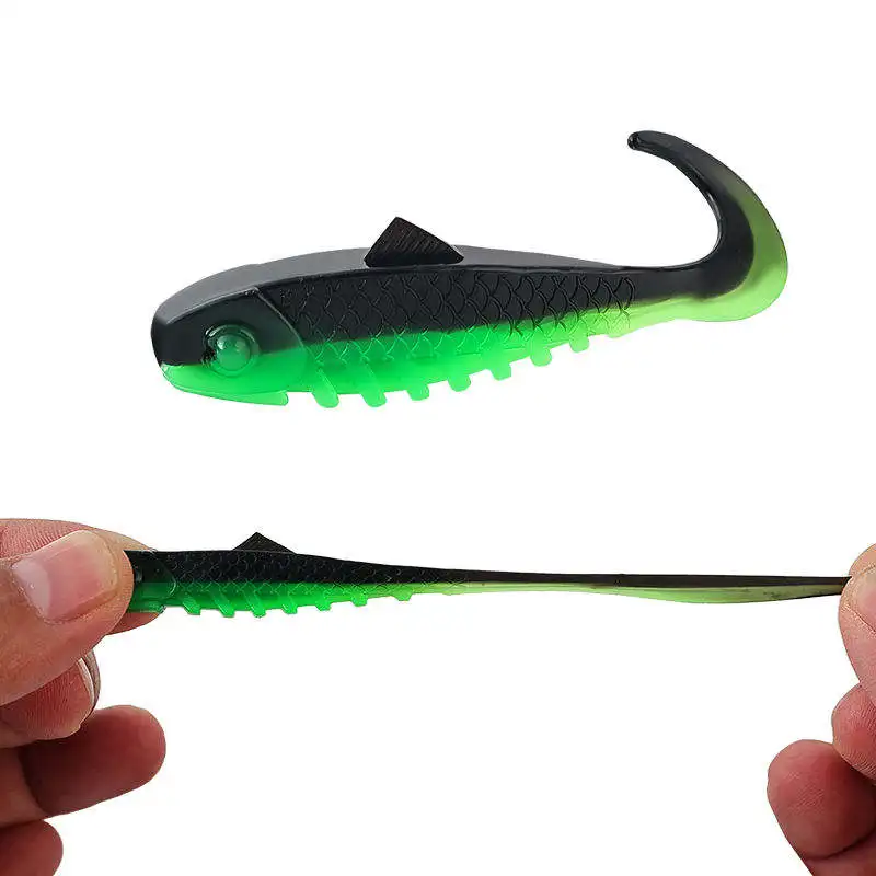 CHEERY 5.5cm 2g Drop Shot Plastic Fishing Bait PVC Artificial Bass ABS Pencil Lure - view 4
