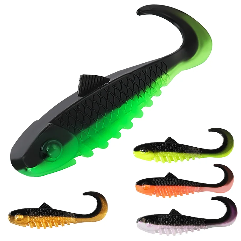 CHEERY 5.5cm 2g Drop Shot Plastic Fishing Bait PVC Artificial Bass ABS Pencil Lure - view 9