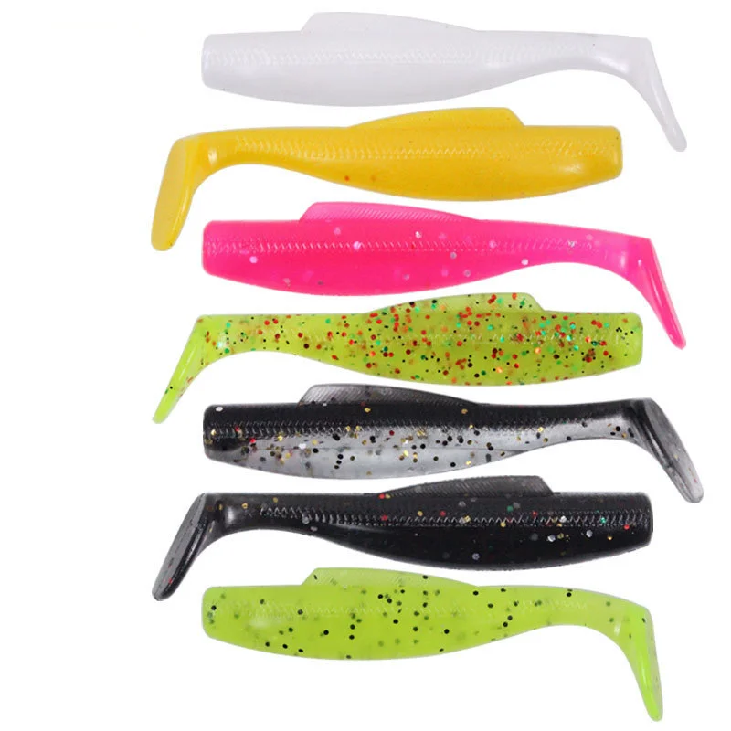 TPR T Soft Worm Fishing Bait, for Pond Bass 、 、 ABS Pencil Lure - view 3