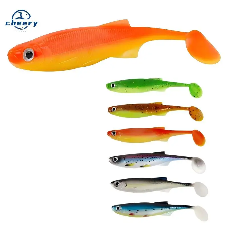 Cheery 100mm 7.5g Soft Swimbait Colour 3, for 、 Boat Fishing 、 、