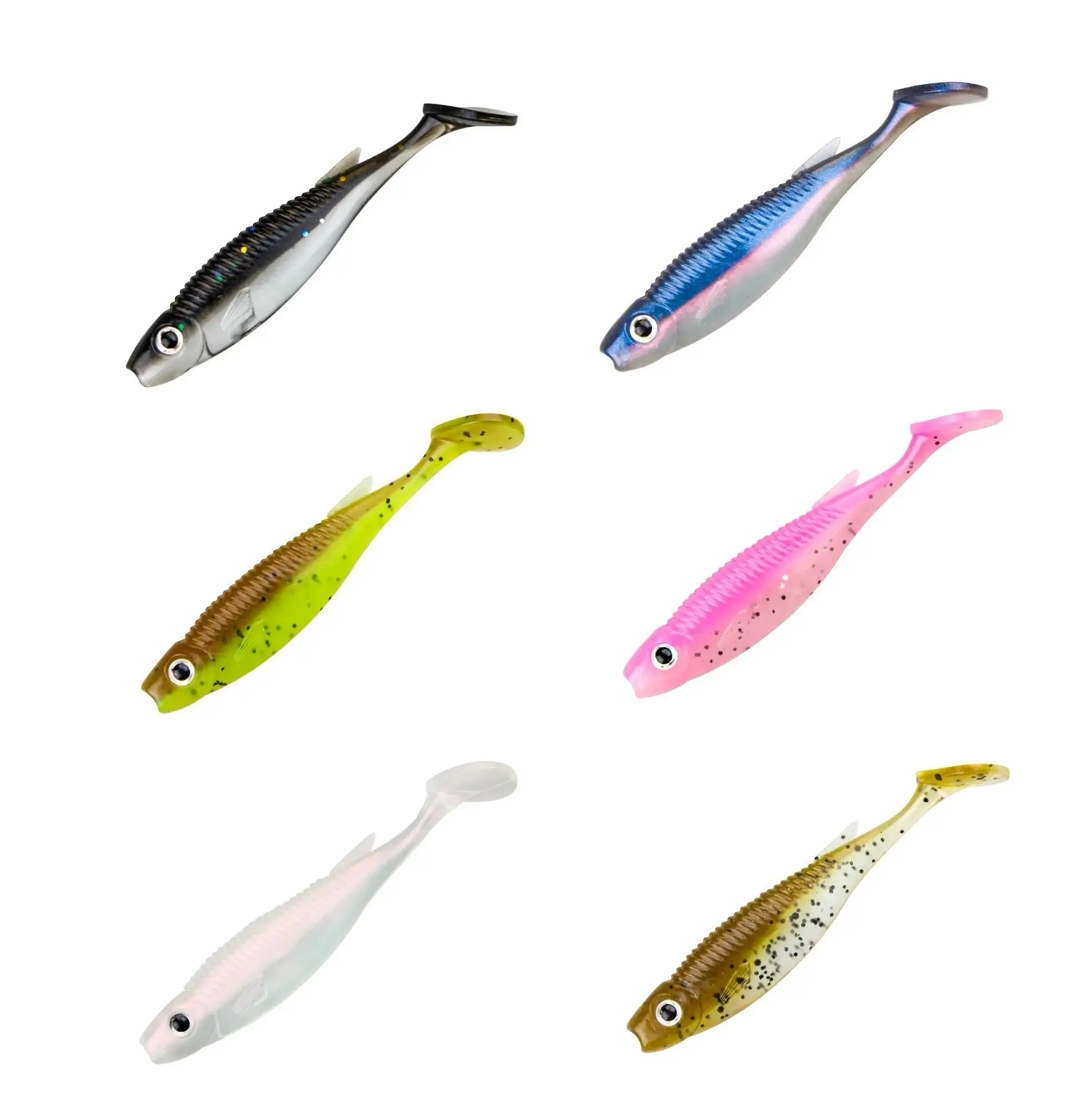 CHEERY Artificial Fishing Bait, Lure Soft Rubber Plastic Shrimp, ABS Pencil Lure - view 1