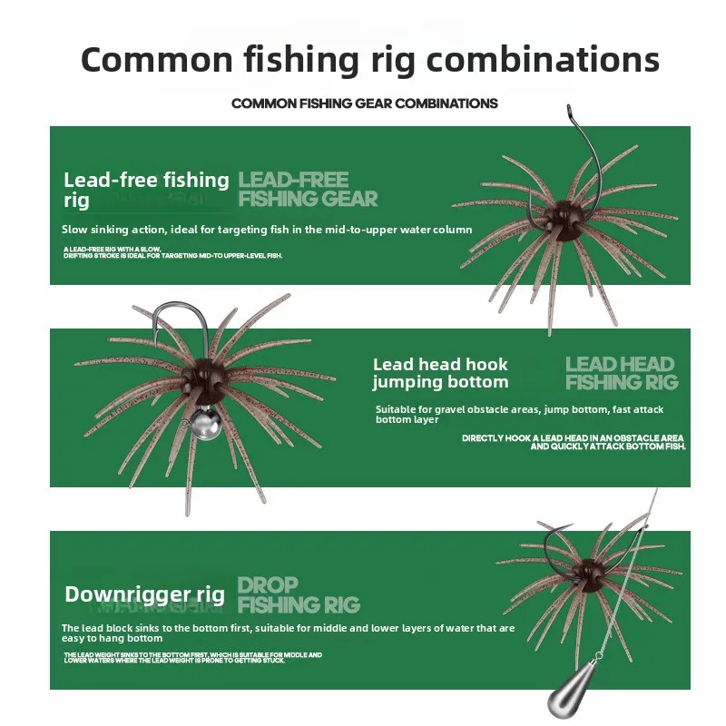 TPE Soft Lure Fishing Bait, Sea ABS Pencil Lure - view 10