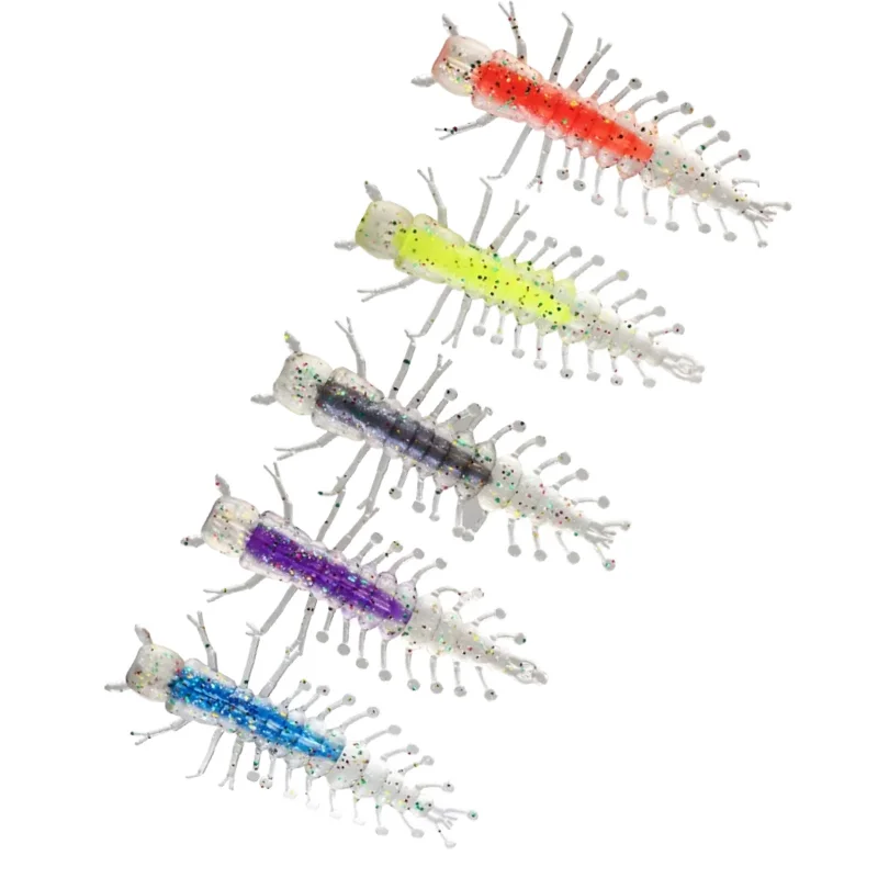 CHEERY 6 cm 1.7 g TPR Soft Lure Hellgrammite Plastic Fishing Bait ABS Pencil Lure - view 15