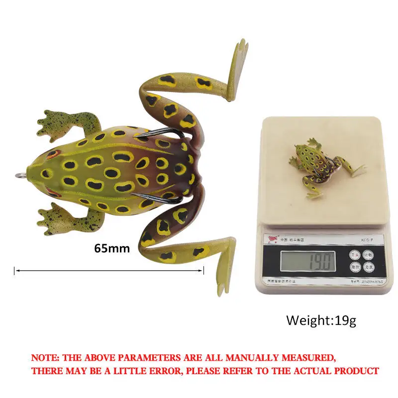 CHEERY 19 g Frog, Artificial, for 、 Stream 、 、 、 Boat Fishing 、 ABS Pencil Lure - view 7