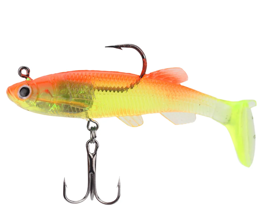 CHEERY 8cm/12.5g 7 Soft Lure Saltwater T PVC Fishing Bait, for,