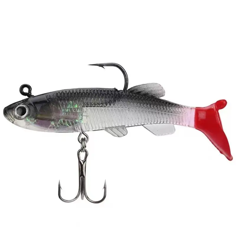 CHEERY 8cm/12.5g 7 Soft Lure Saltwater T PVC Fishing Bait, for, ABS Pencil Lure - view 2