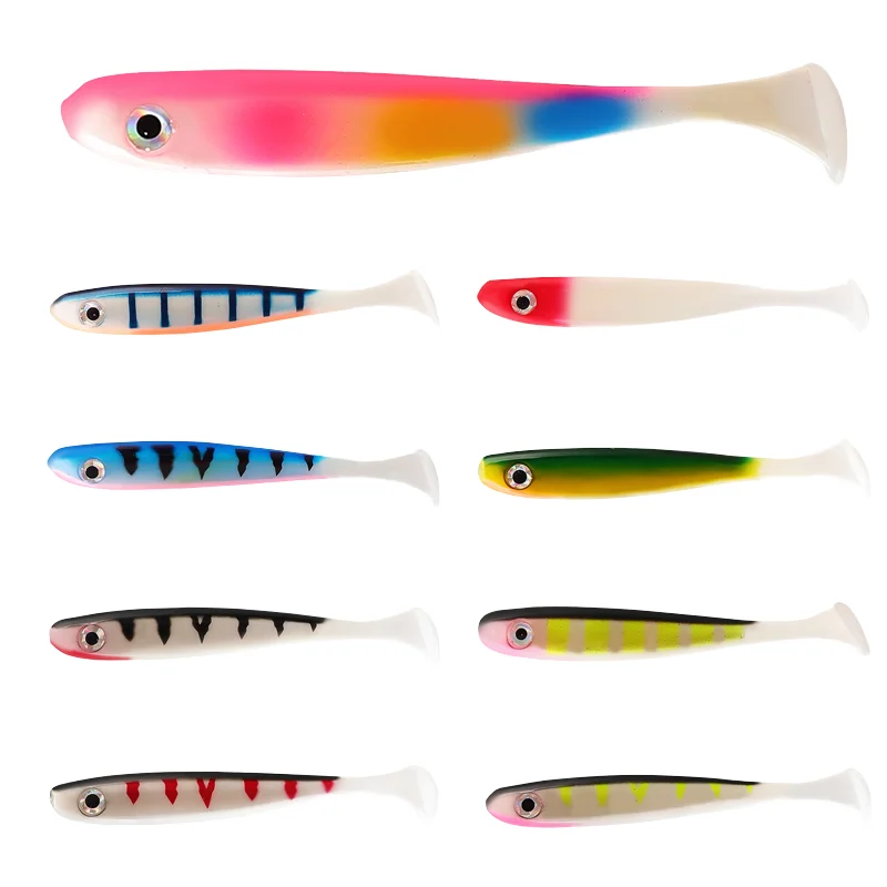 CHEERY PVC Soft T Fishing Bait - Size 7cm 20cm Weight 3g 42g 9