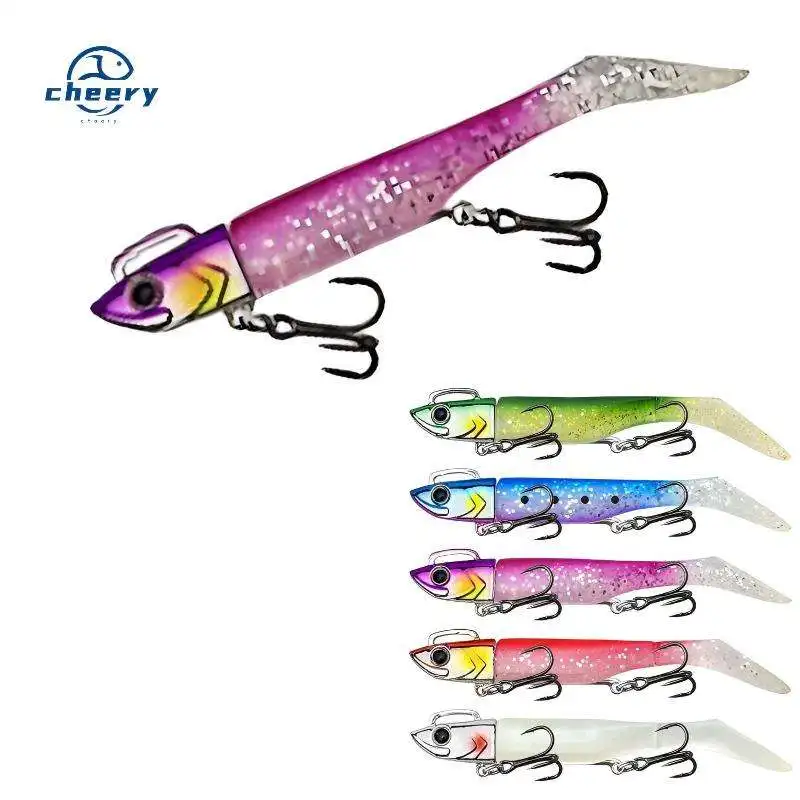 CHEERY Arrival Luminous Bass Fishing Bait 30g-43g Saltwater ABS Pencil Lure - view 8