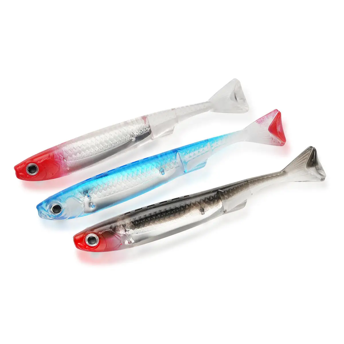 Cheery New Lure Boat Fishing Carp Trout ABS Curly Tail Bait ABS Pencil Lure - view 3
