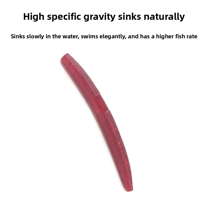 PVC Carp Soft Lure Lead Artificial Fishing Bait 8 ABS Pencil Lure - view 6