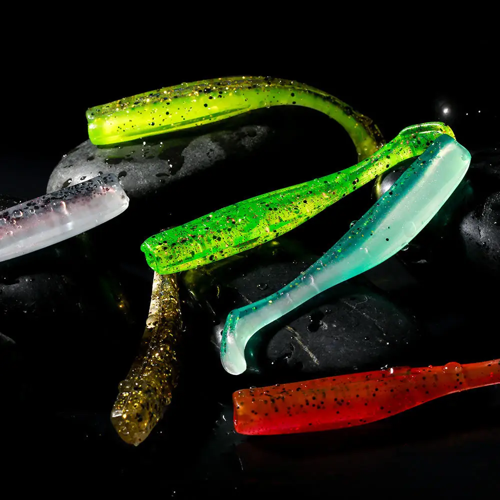 Cheery TPR 70mm 2.3g Soft Fishing Bait T Trout ABS Pencil Lure - view 4